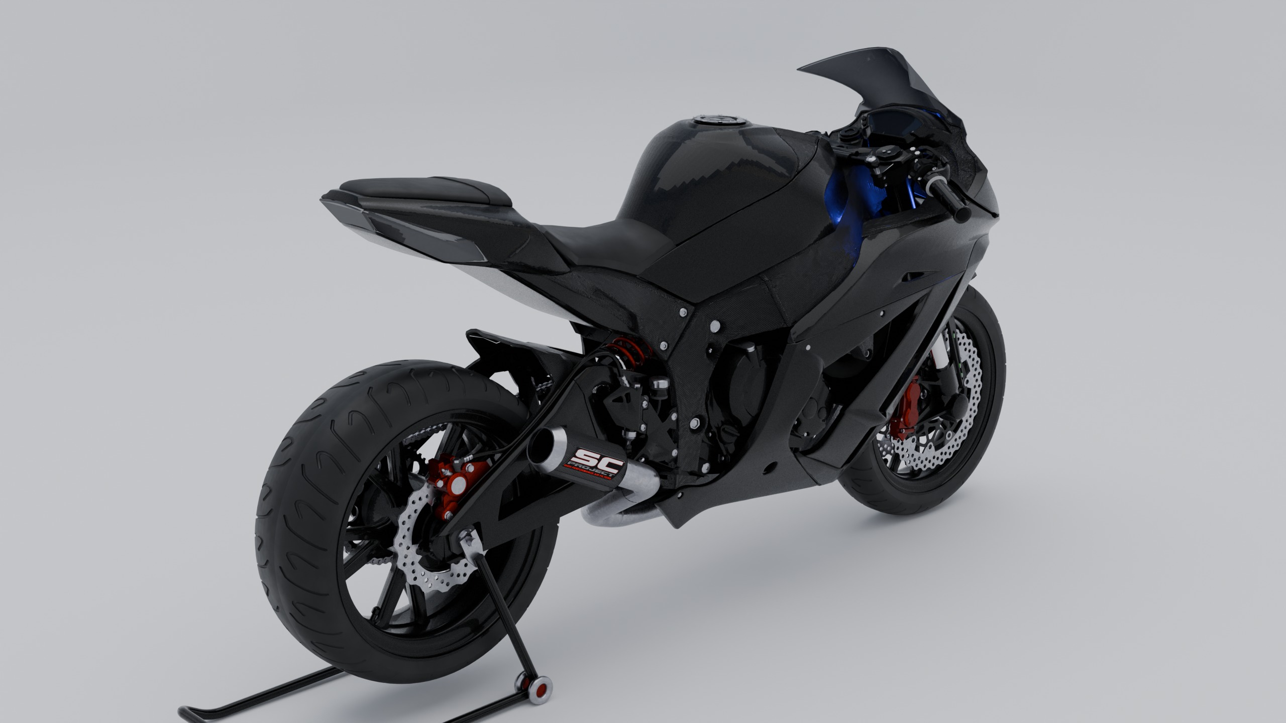 Kawasaki 3D model_6