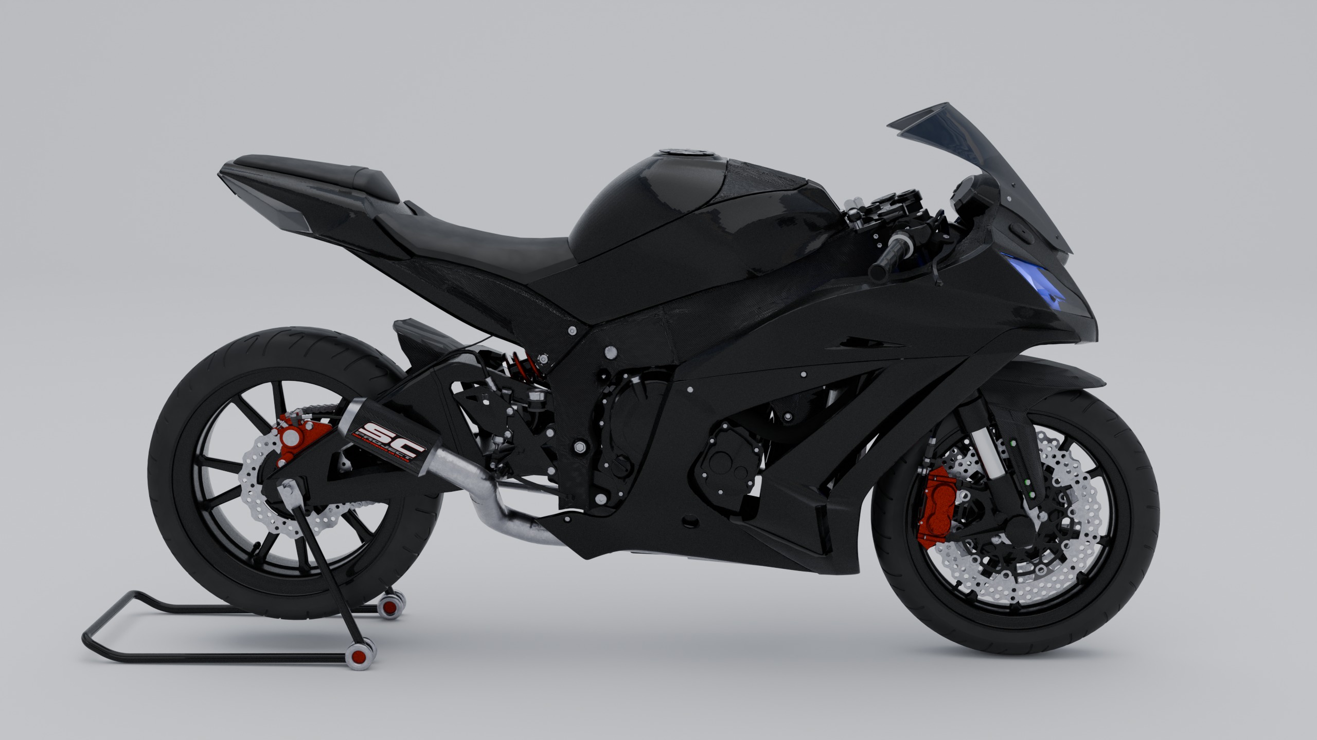 Kawasaki 3D model_2