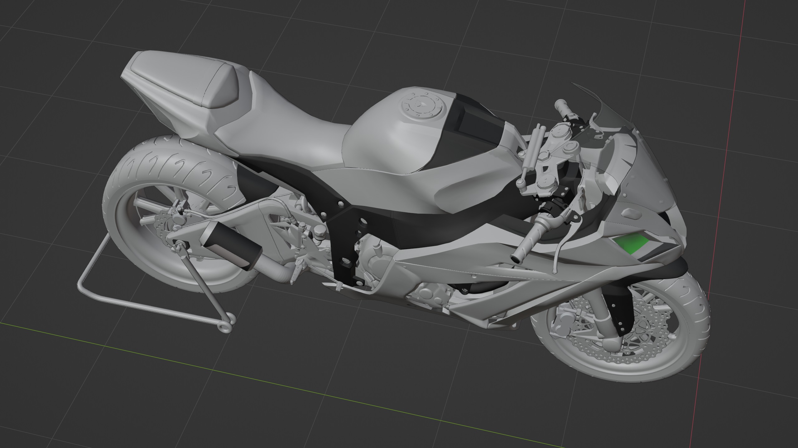 Kawasaki 3D model_11