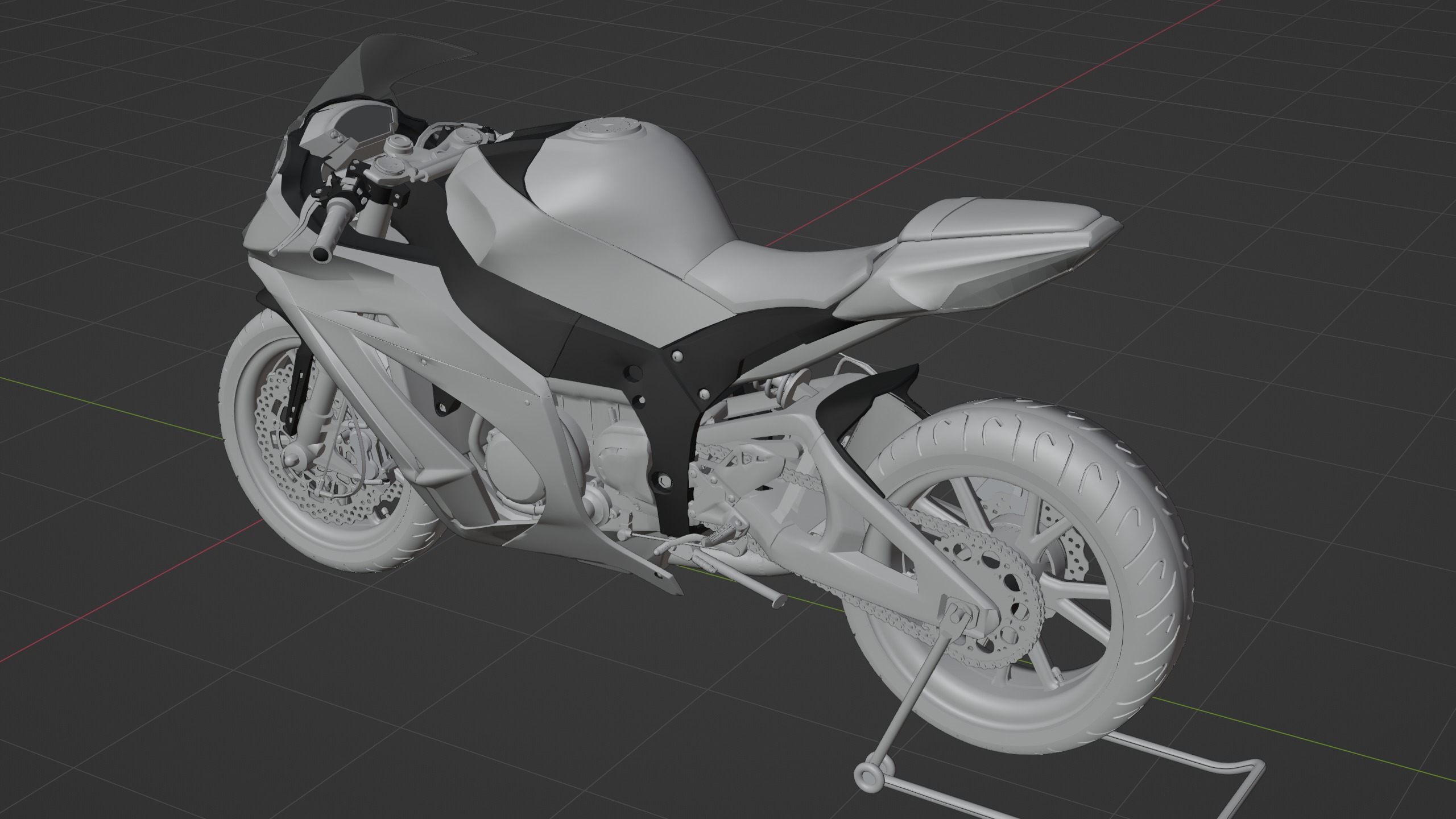 Kawasaki 3D model_12