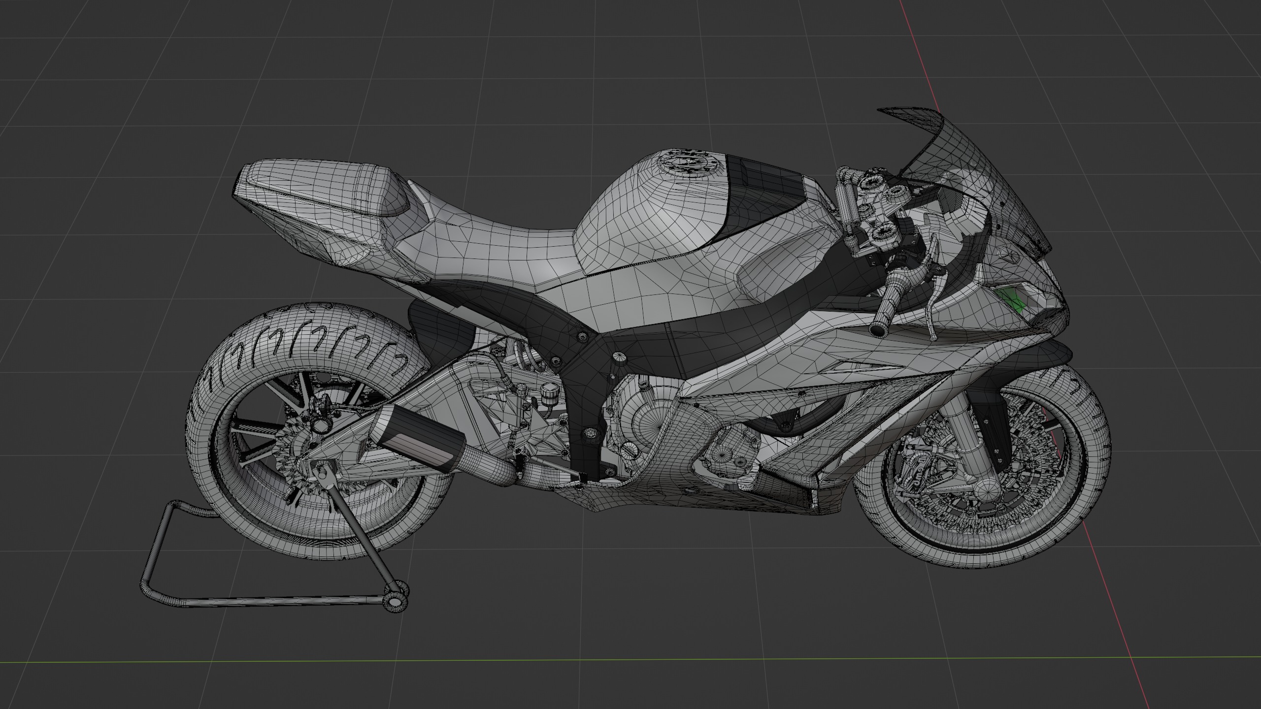 Kawasaki 3D model_14