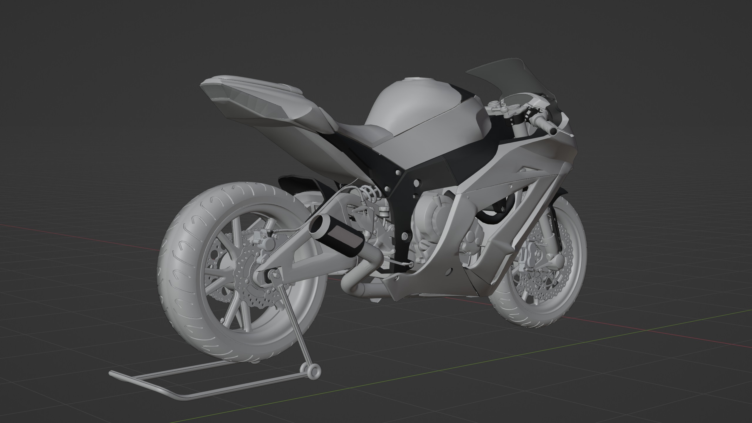 Kawasaki 3D model_13