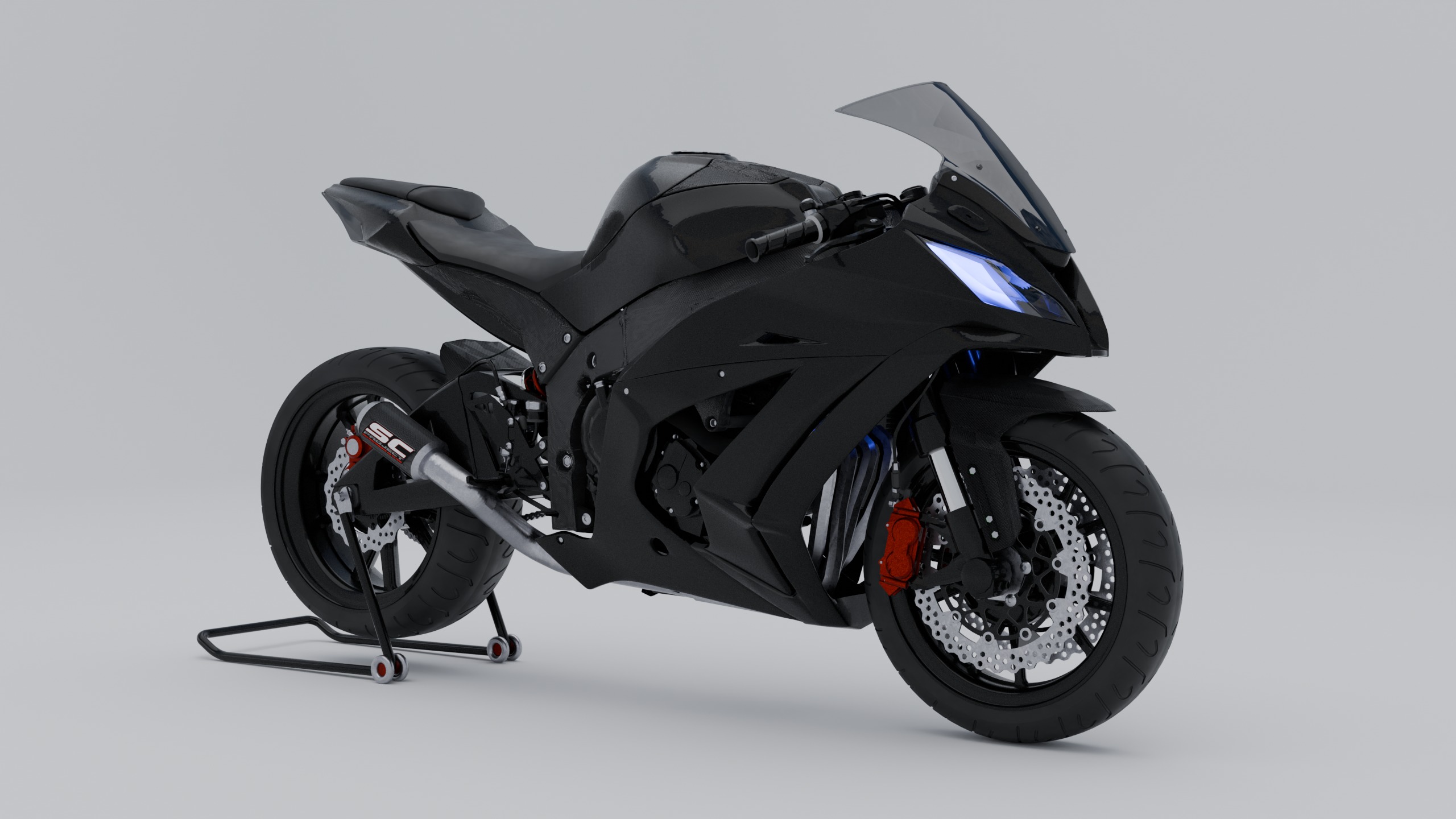 Kawasaki 3D model_7