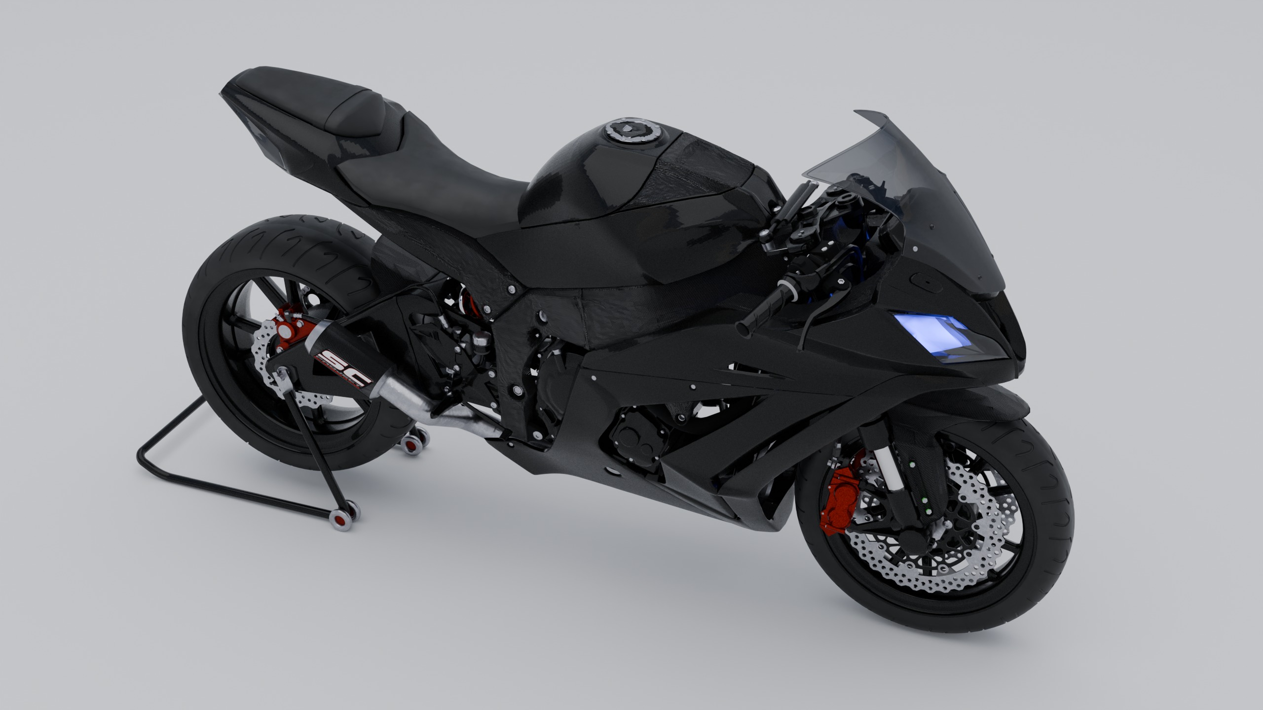 Kawasaki 3D model_5