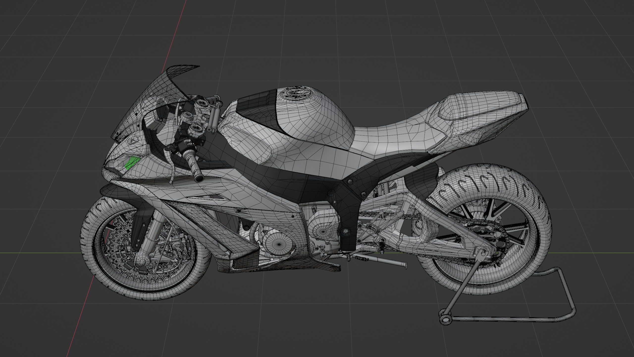 Kawasaki 3D model_15