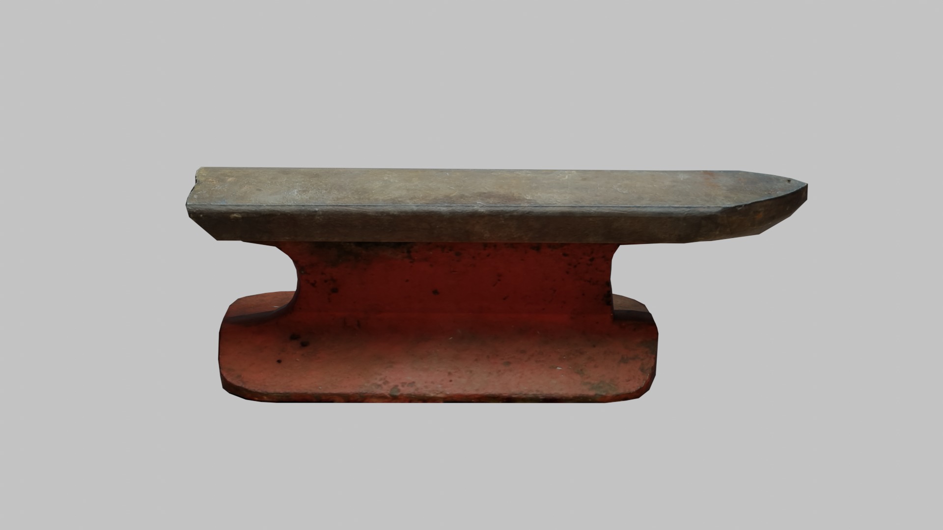 Small Anvil Free low-poly 3D model_3