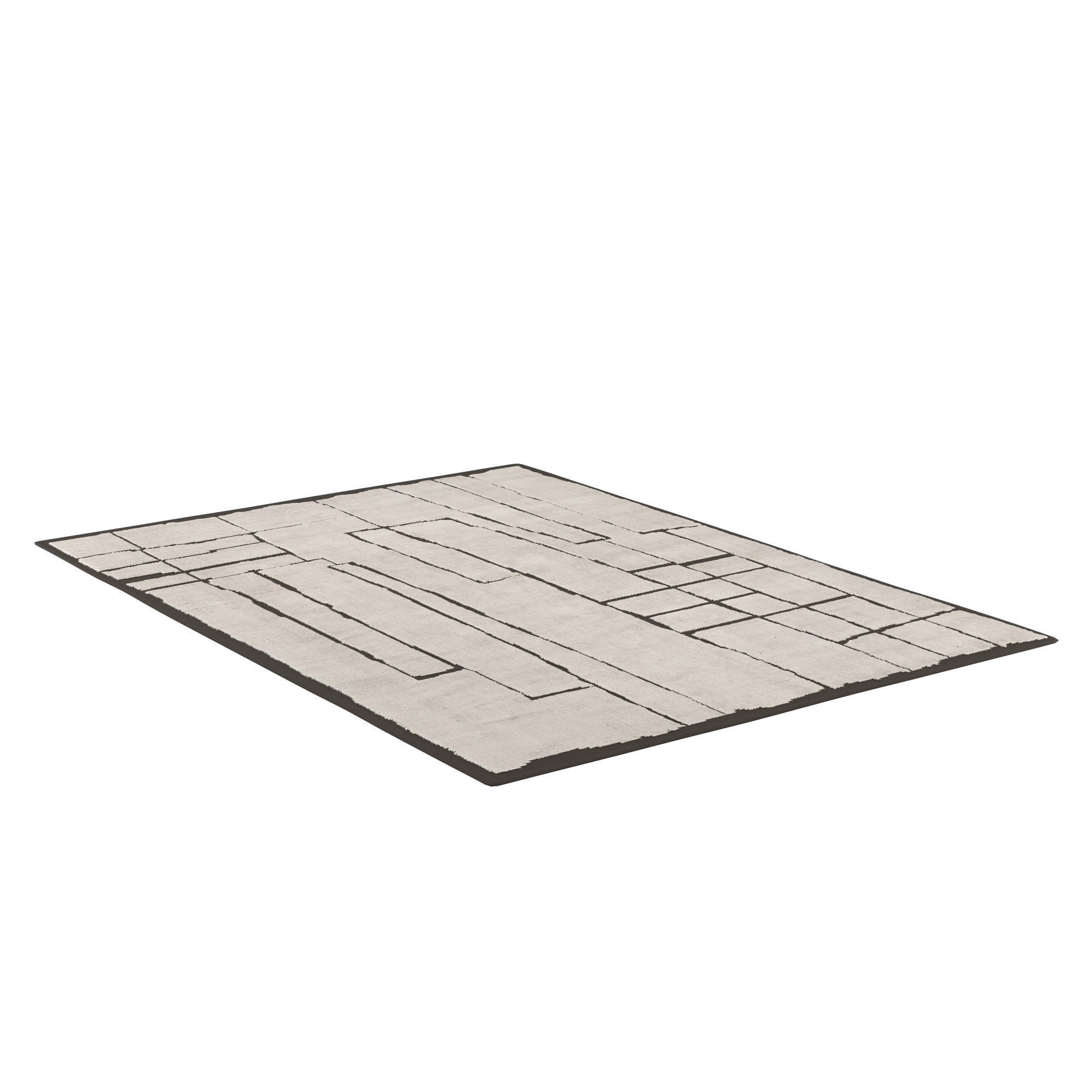 Torin Wool Rug 3D model_1