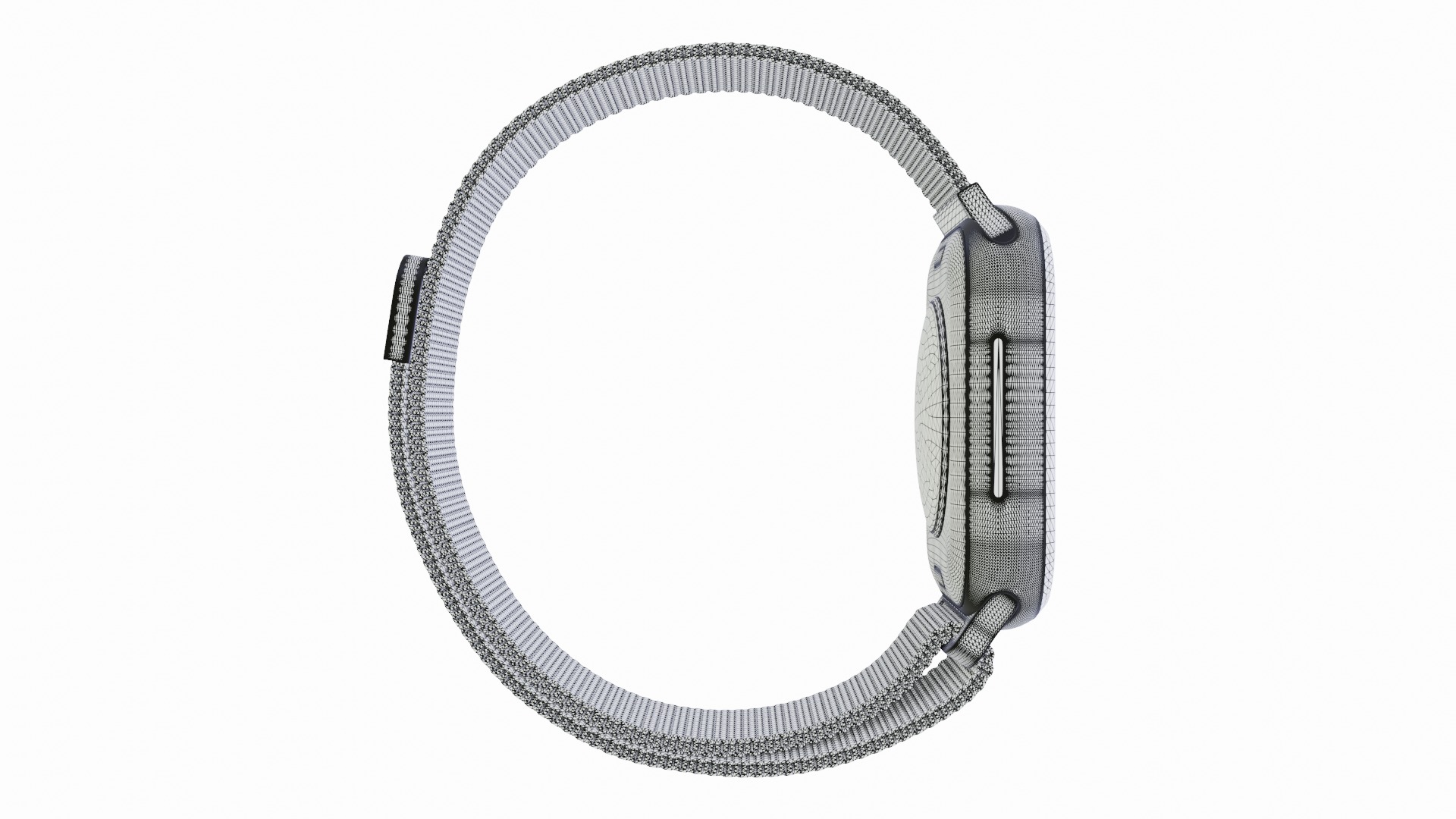Apple Watch 8 Series - Graphite with Milanese Loop 3ds Max 3D model_8