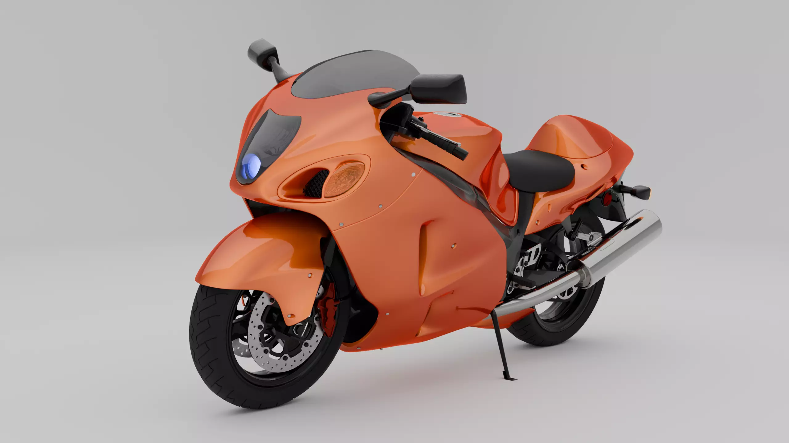 SUZUKI Hayabusa 3D model_0