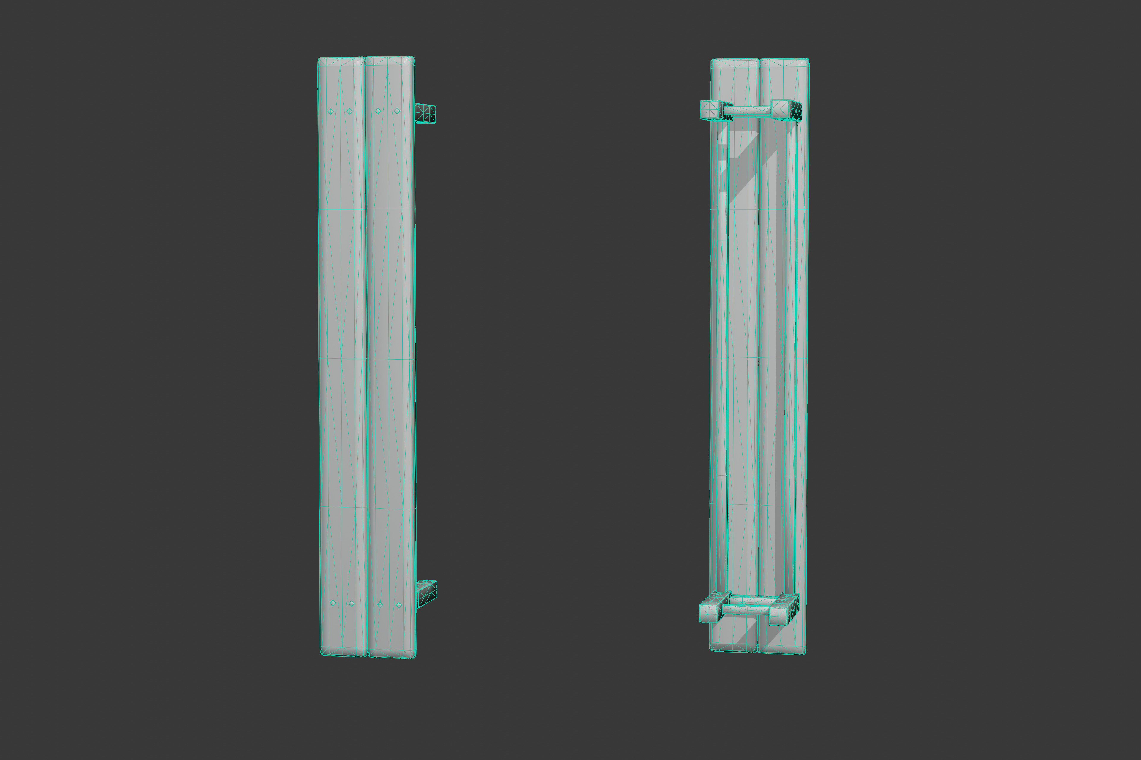 Medieval Table Set A - Unreal Engine 5 Asset Pack - FBX OBJ STL Low-poly 3D model_7