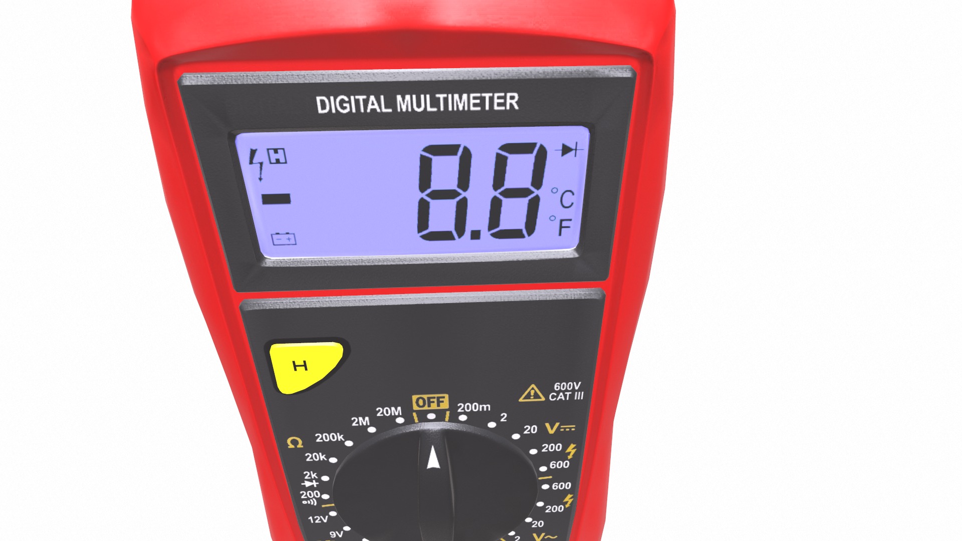 Multimeter Low Poly Low-poly 3D model_21