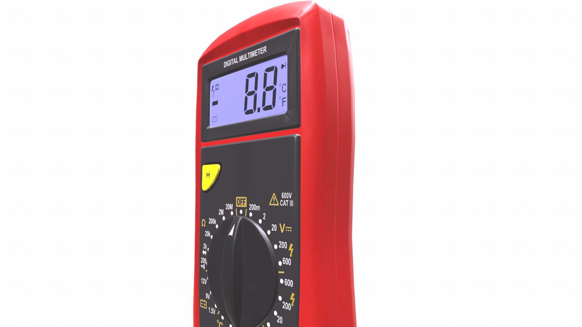 Multimeter Low Poly Low-poly 3D model_17