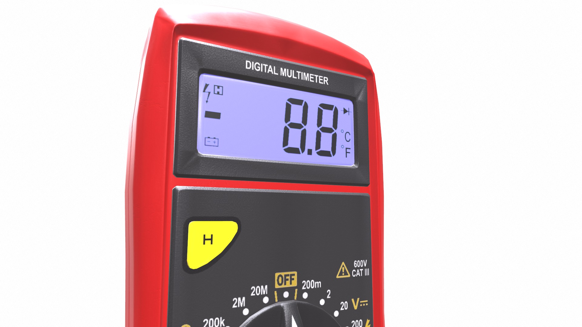 Multimeter Low Poly Low-poly 3D model_23