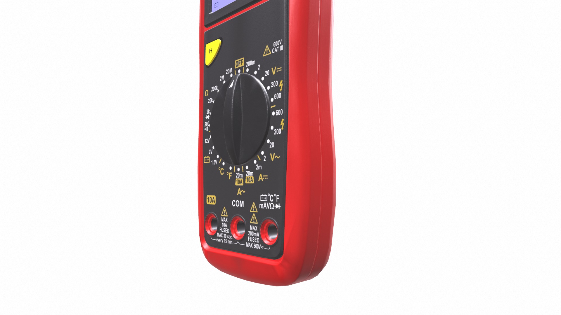 Multimeter Low Poly Low-poly 3D model_18