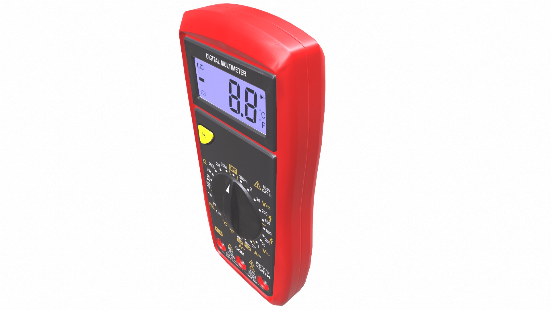 Multimeter Low Poly Low-poly 3D model_27
