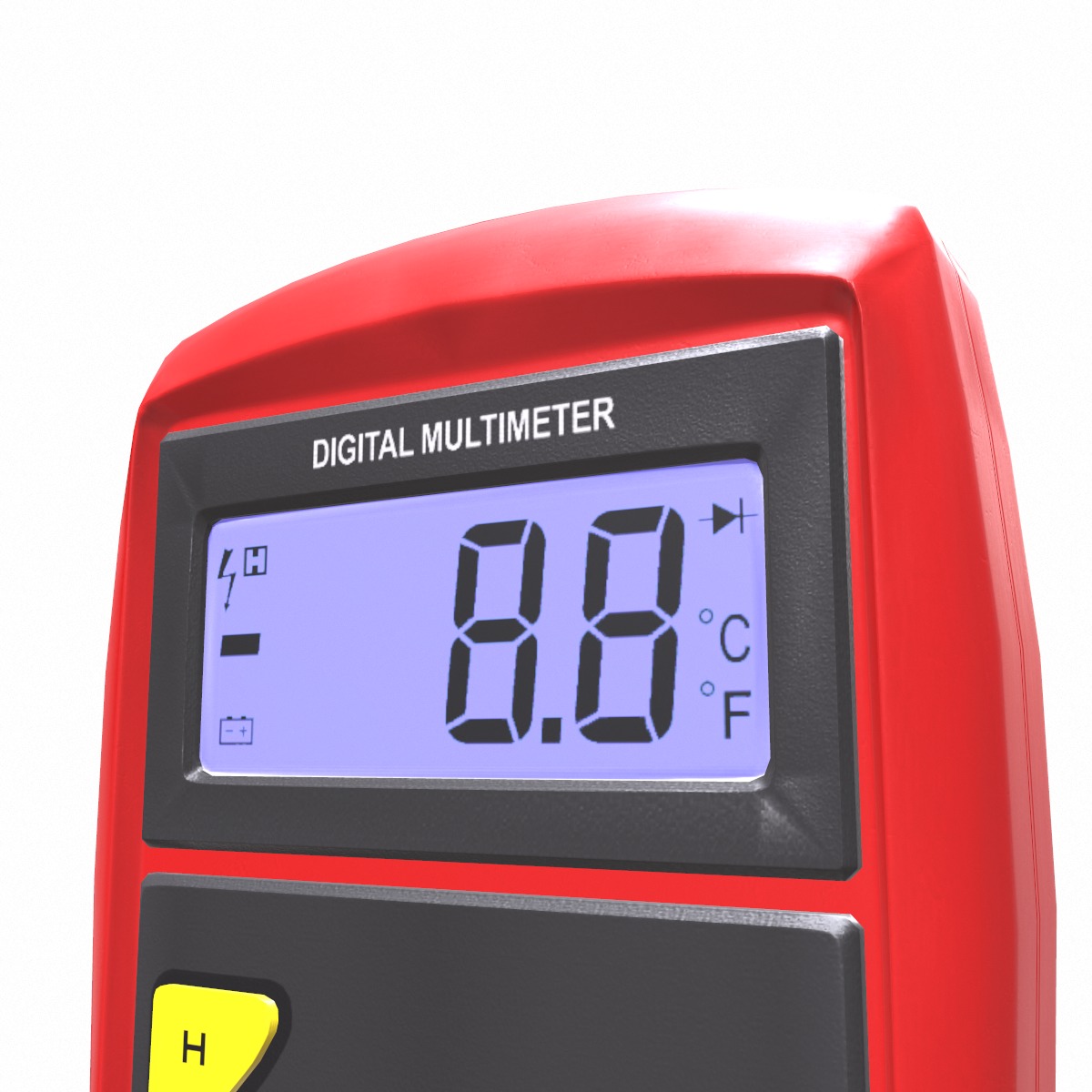 Multimeter Low Poly Low-poly 3D model_4