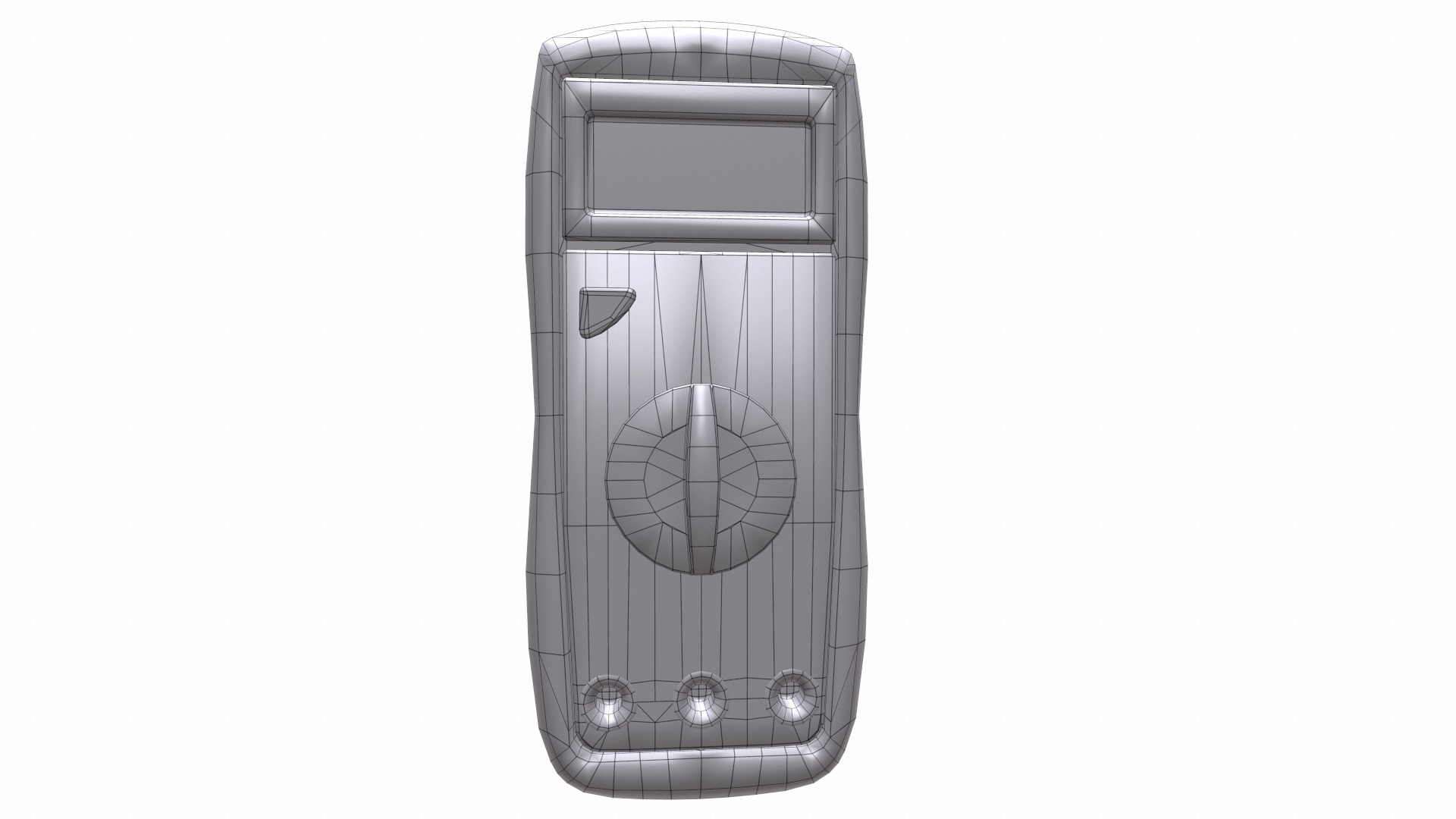 Multimeter Low Poly Low-poly 3D model_32