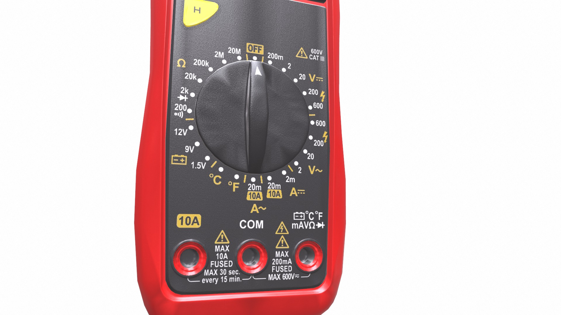 Multimeter Low Poly Low-poly 3D model_28
