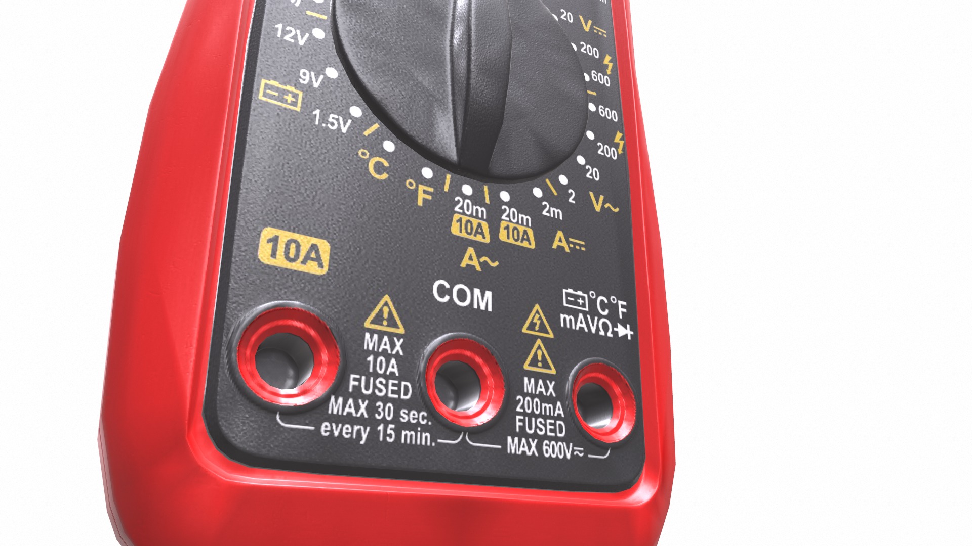 Multimeter Low Poly Low-poly 3D model_15