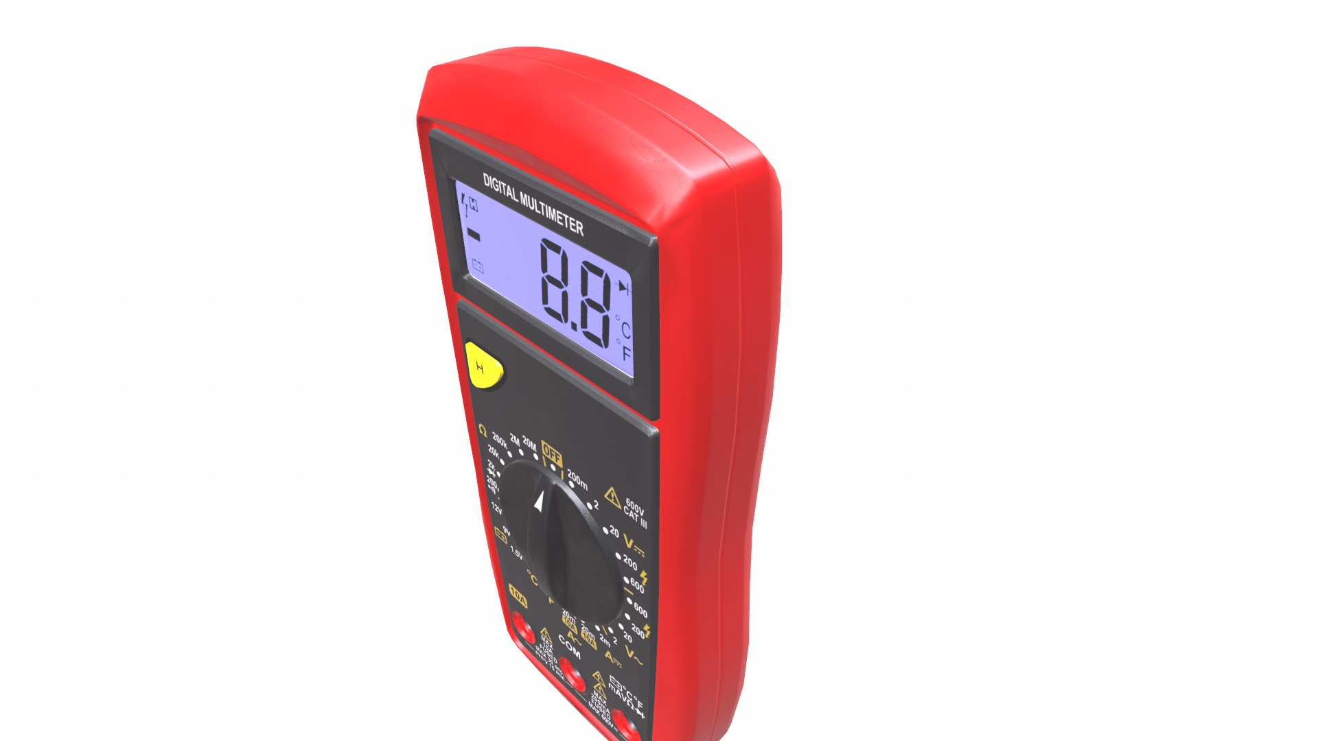 Multimeter Low Poly Low-poly 3D model_26