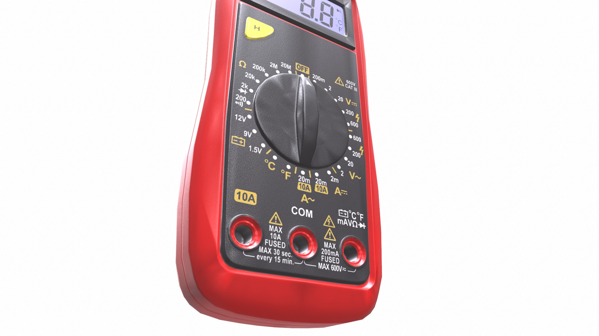 Multimeter Low Poly Low-poly 3D model_24