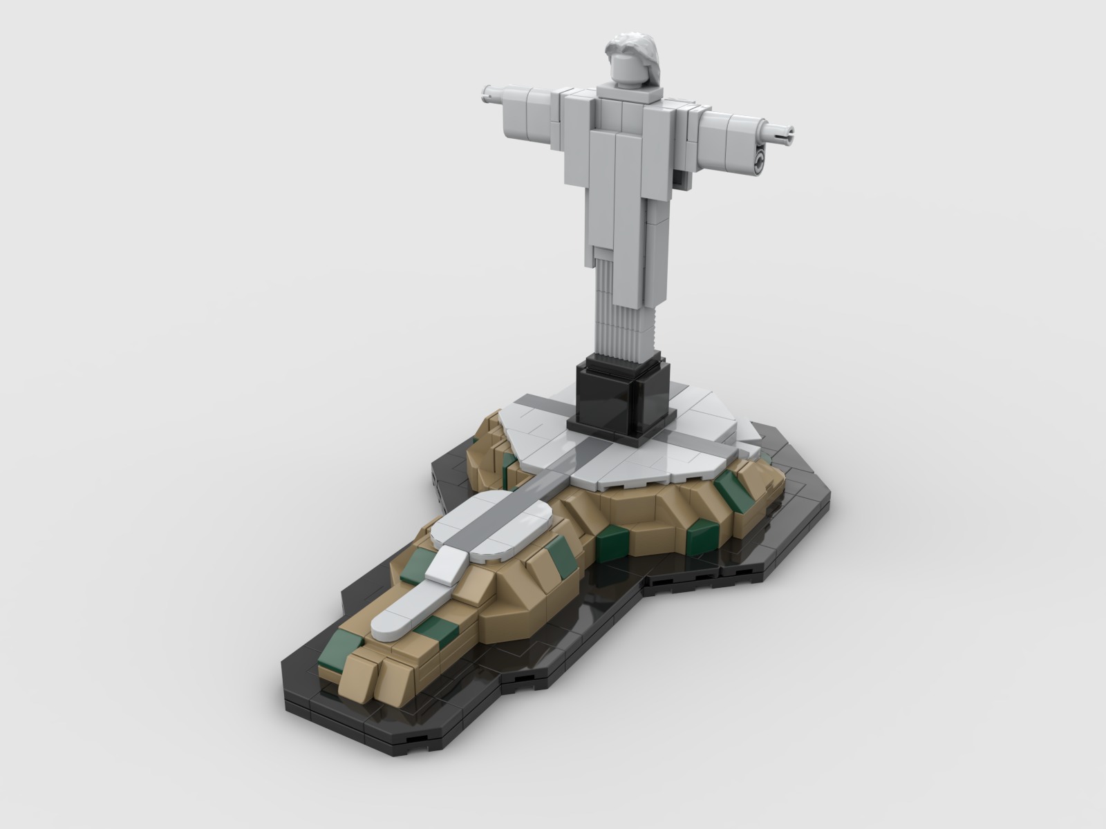 Christ the Redeemer  3D model_1