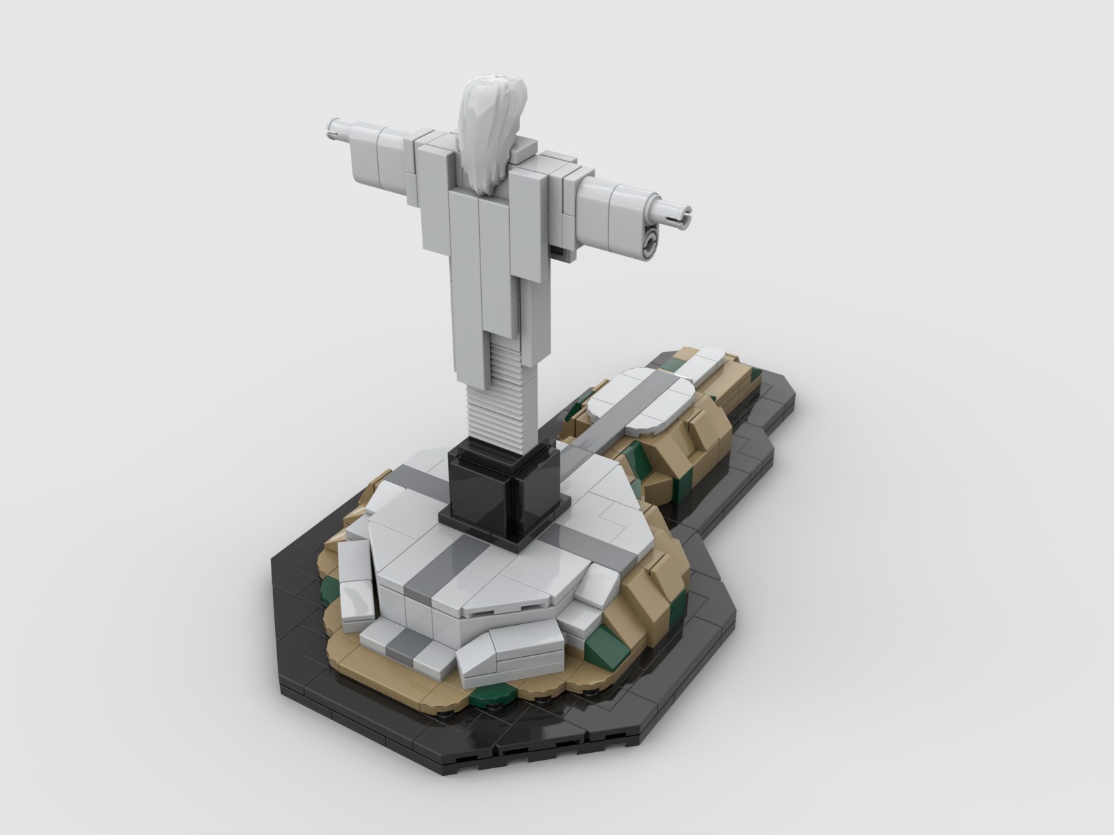 Christ the Redeemer  3D model_5