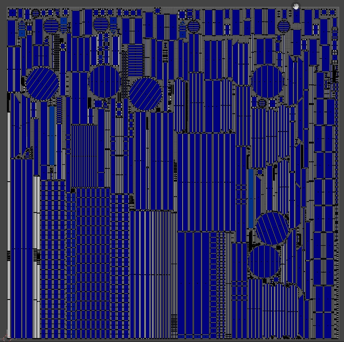 Medieval crane Low-poly 3D model Low-poly 3D model_7