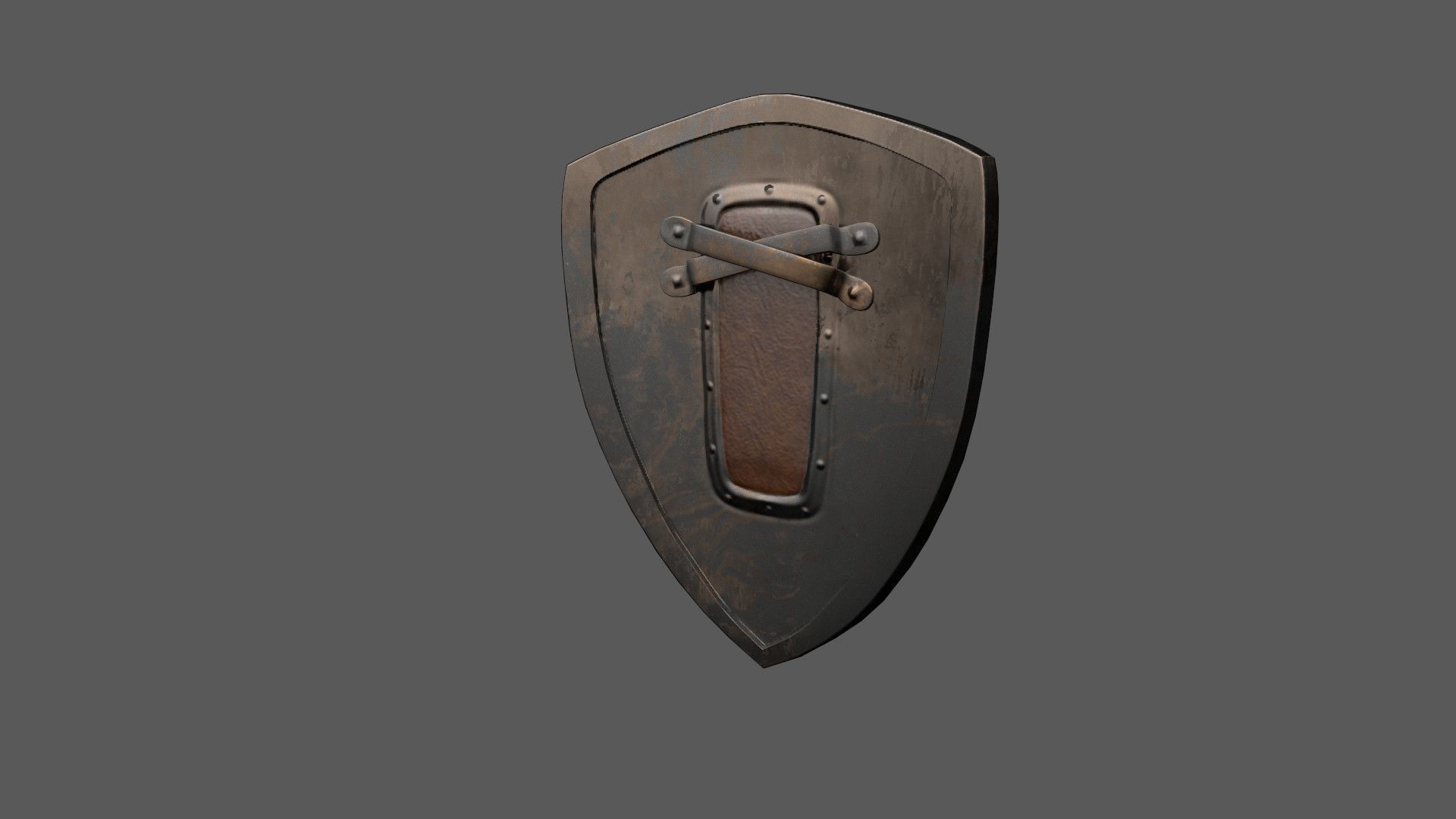 Eternal Guard Shield Low-poly 3D model_12