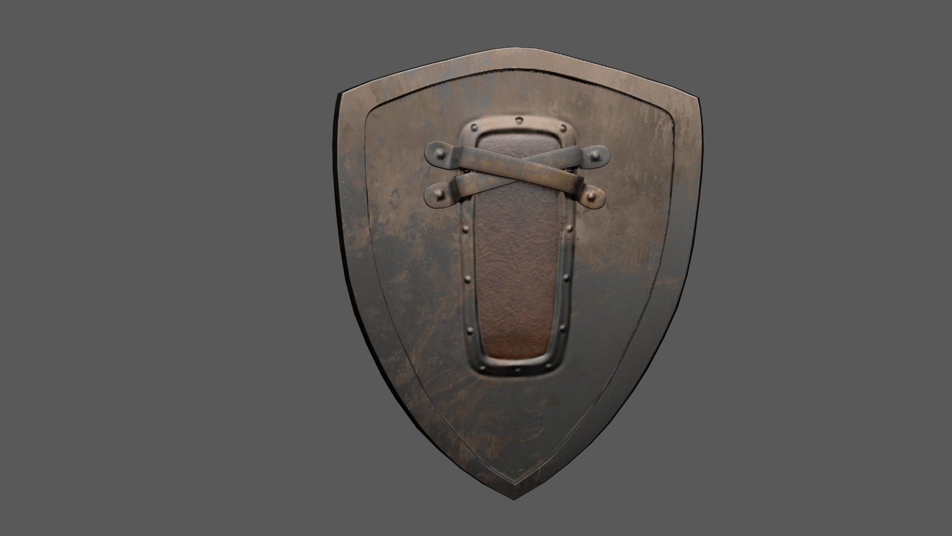 Eternal Guard Shield Low-poly 3D model_11