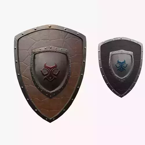 Eternal Guard Shield Low-poly 3D model Eternal Guard Shield Low-poly 3D model