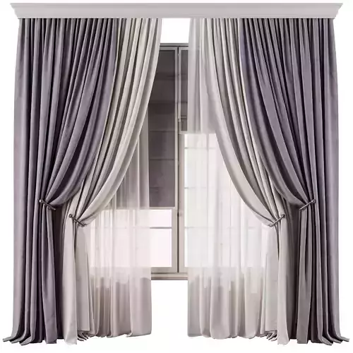 Curtain with Roman 60