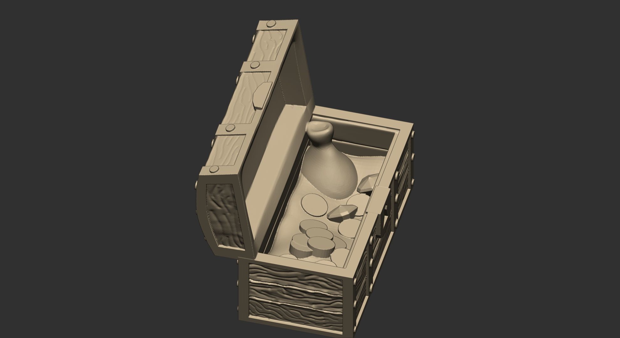 Mimic for playing in dnd 3D print model_27