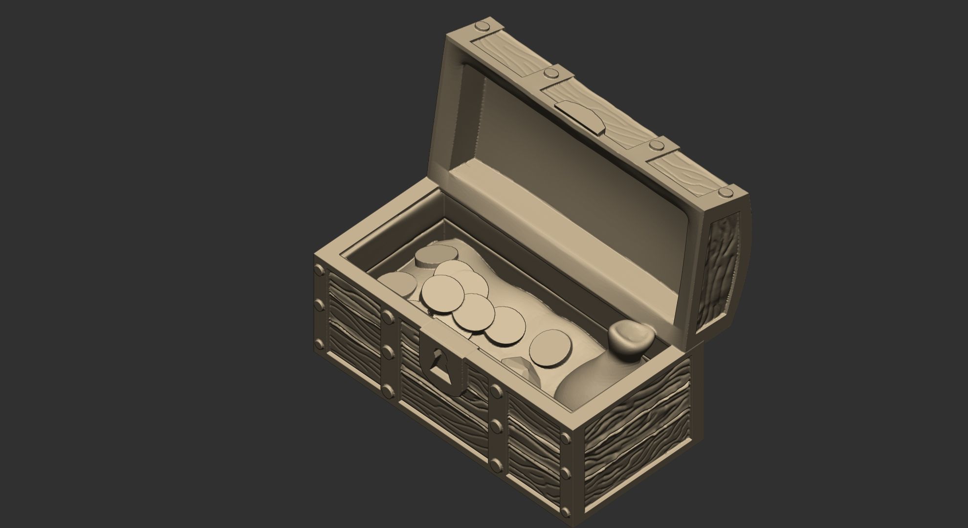 Mimic for playing in dnd 3D print model_26