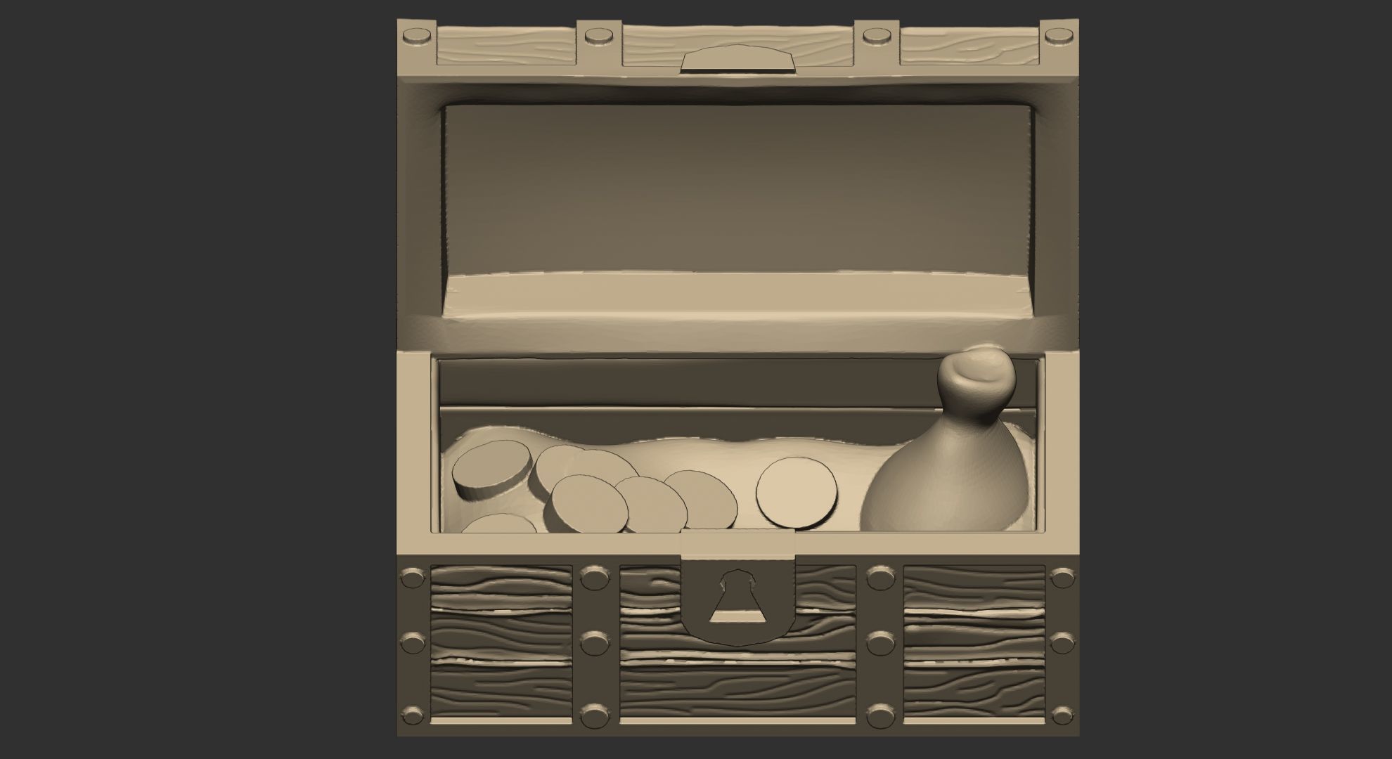 Mimic for playing in dnd 3D print model_25