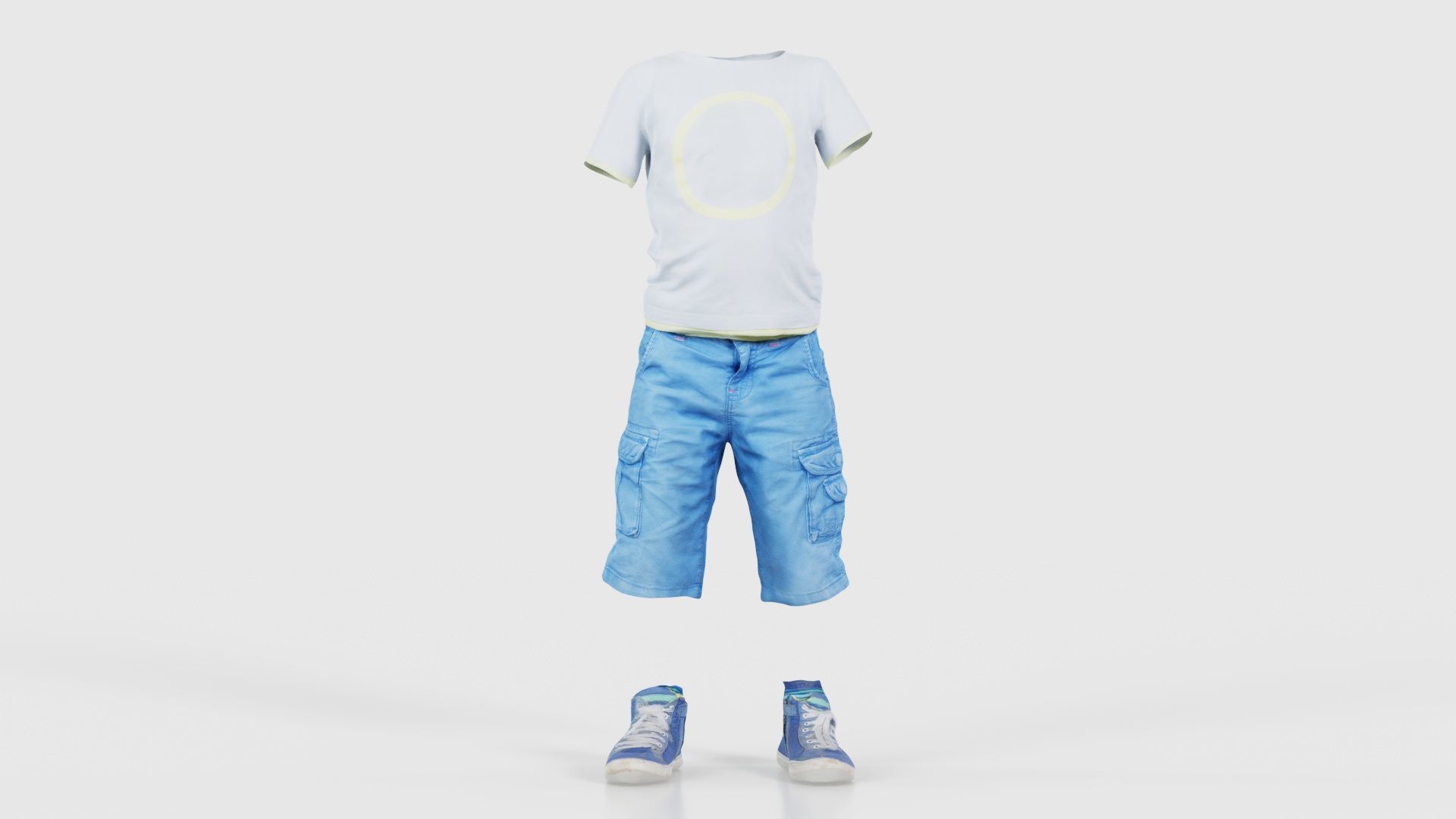 8 Kid Children Clothing Superbundle 3D Model Collection_16