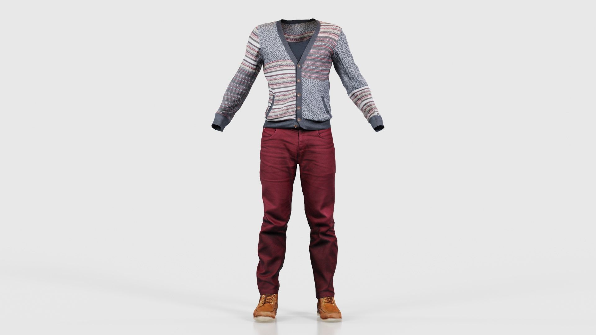 92 Man Clothing Fashion Superbundle 3D Model Collection_28