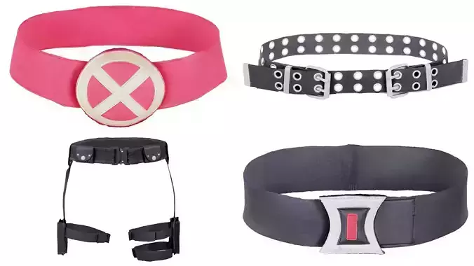4 Clothing Belts Superbundle