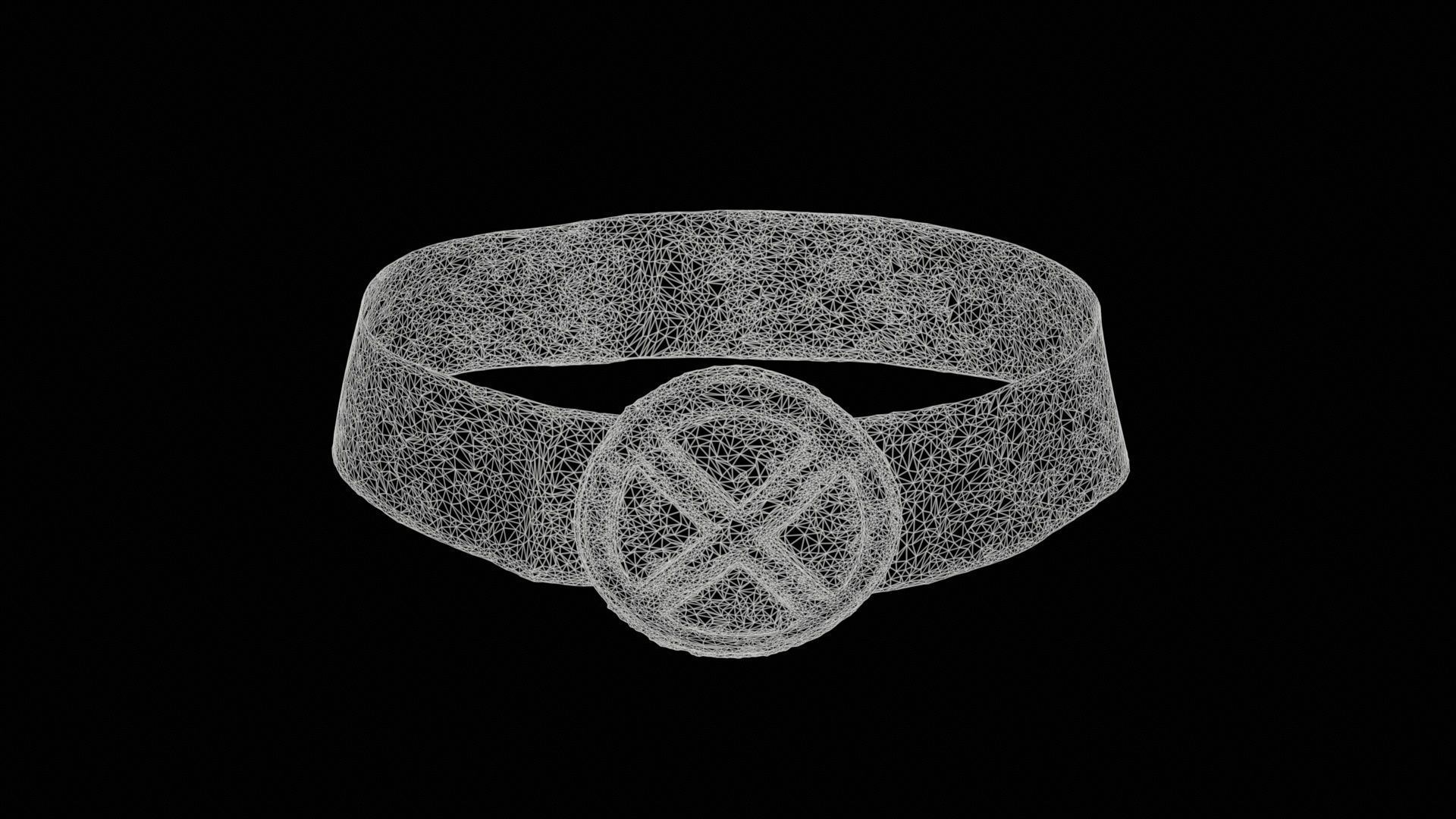 4 Clothing Belts Superbundle 3D Model Collection_5