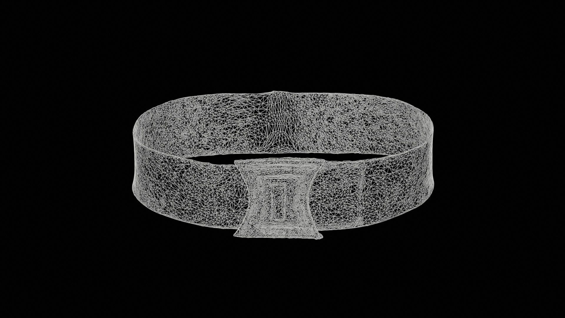 4 Clothing Belts Superbundle 3D Model Collection_8