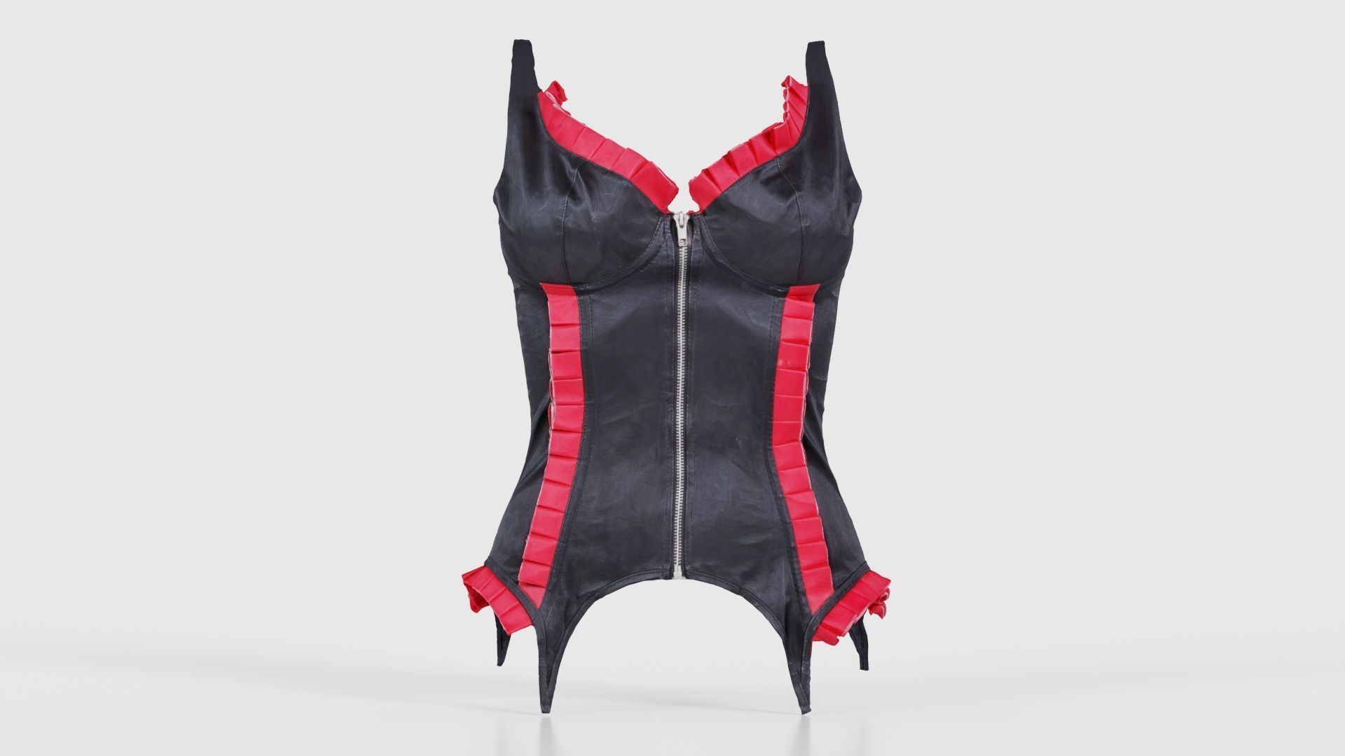 12 Corset and Bulletproof Vest Superbundle 3D Model Collection_17