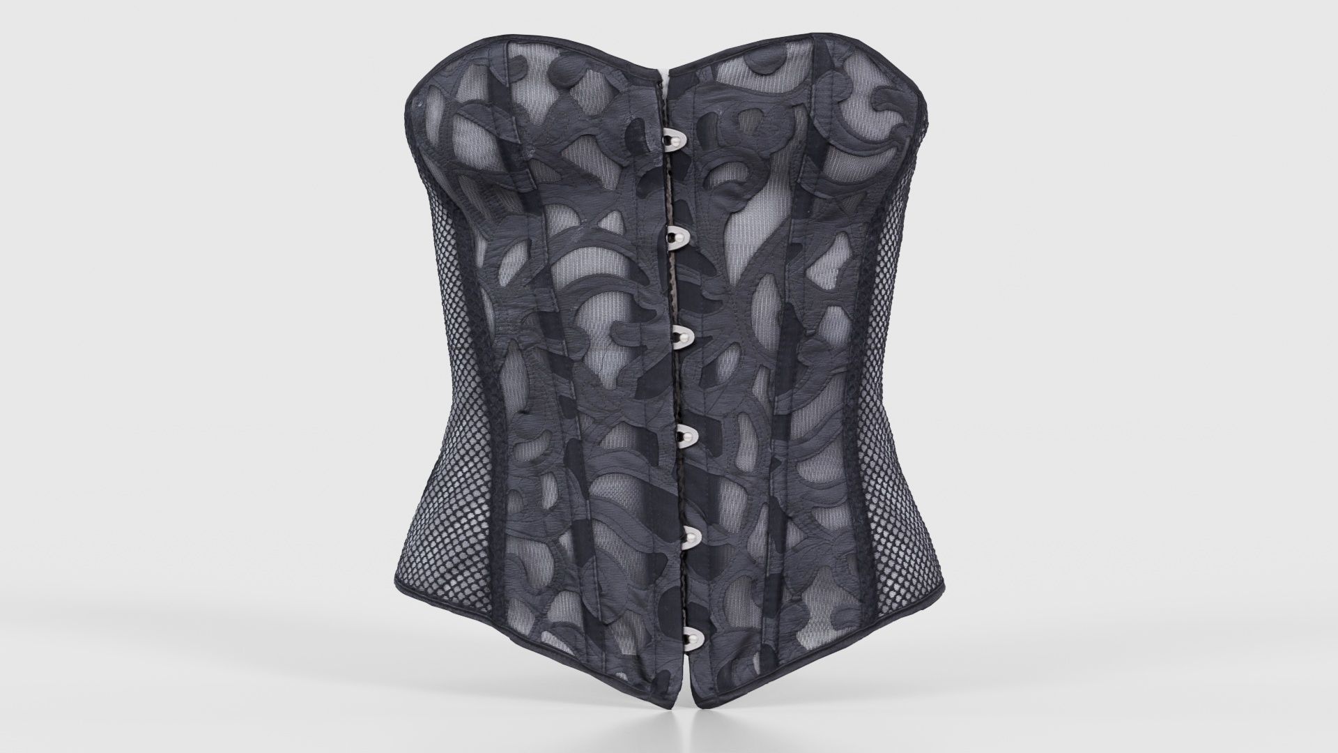 12 Corset and Bulletproof Vest Superbundle 3D Model Collection_23