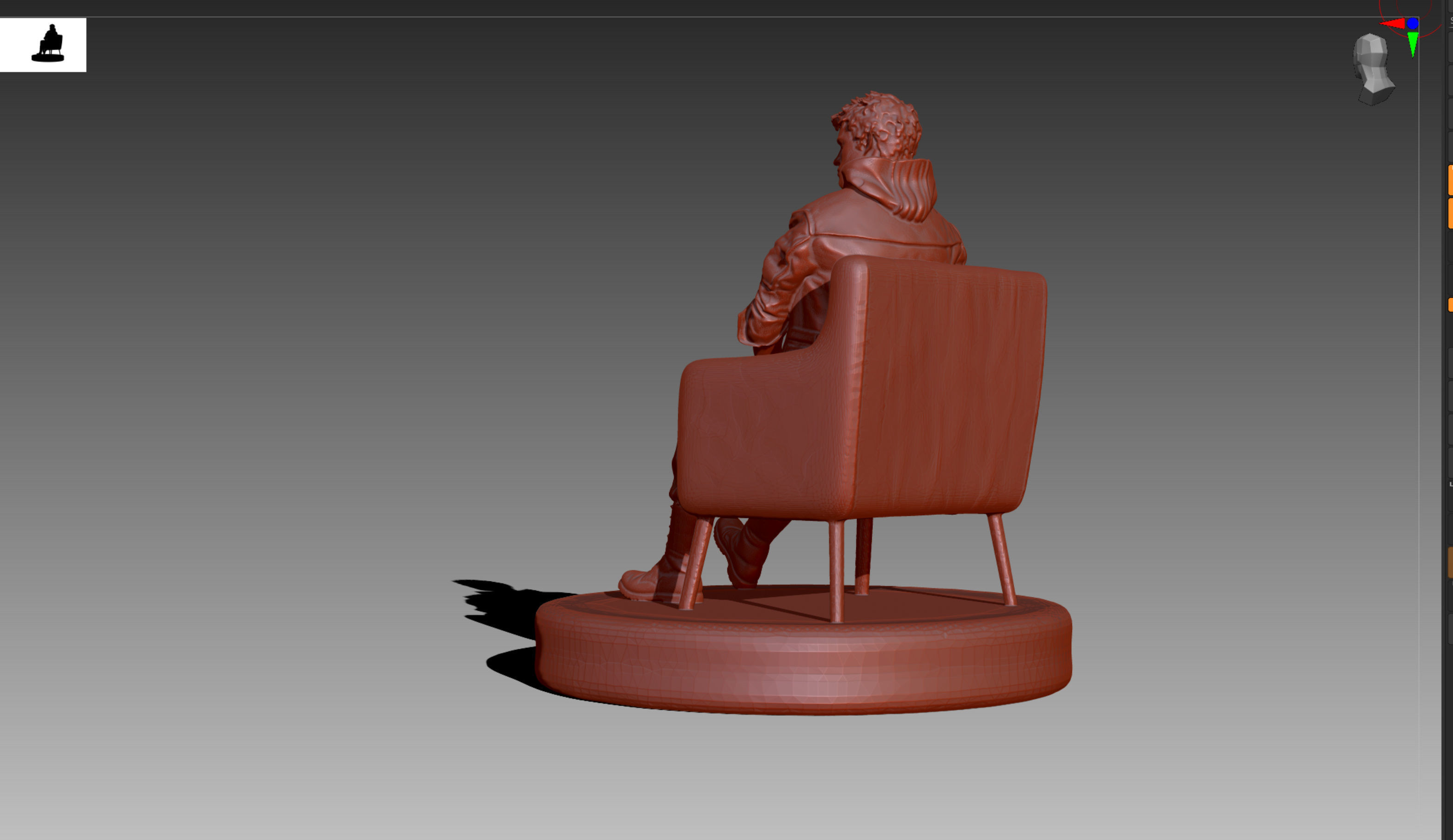 Devil May Cry 5 Nero STL and OBJ 3D print model_4