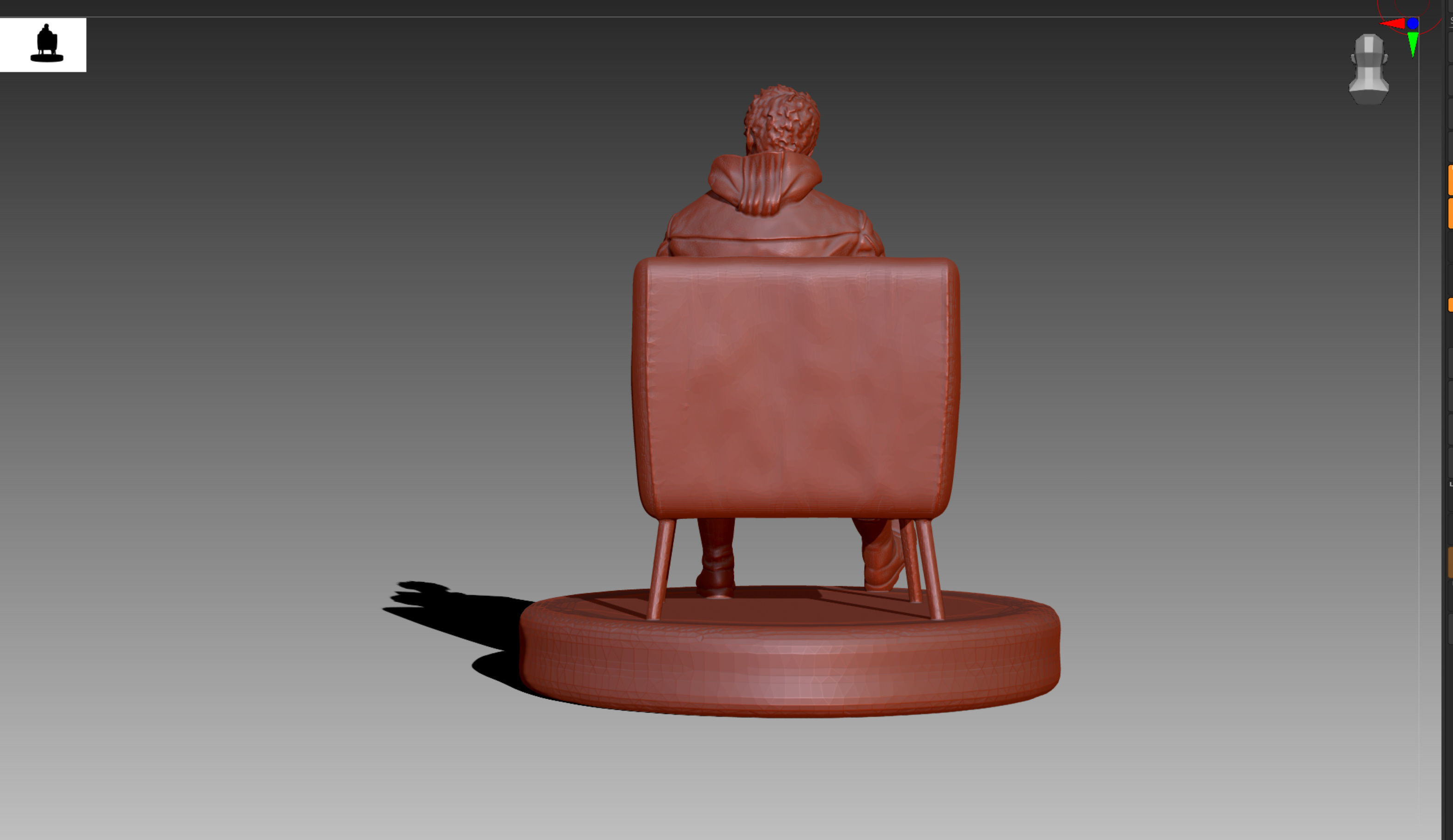 Devil May Cry 5 Nero STL and OBJ 3D print model_5