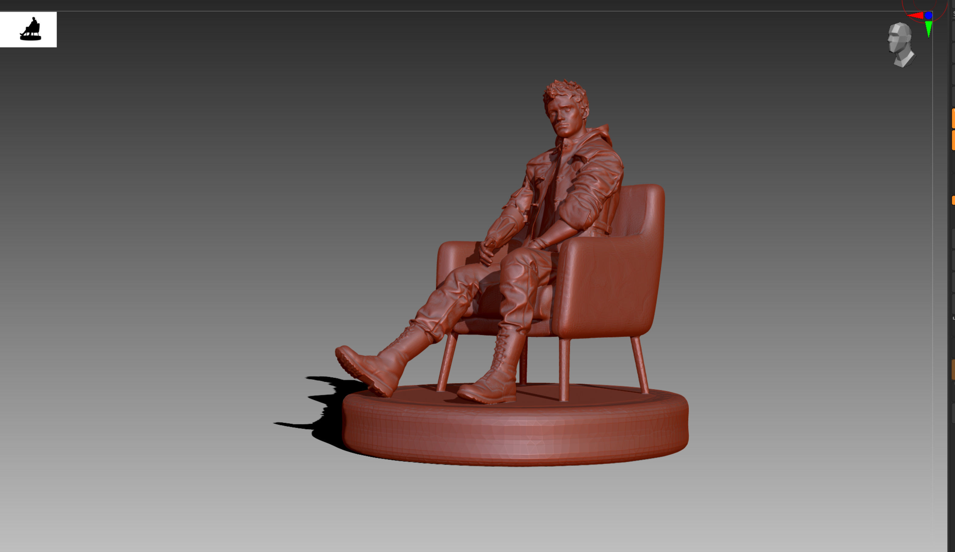 Devil May Cry 5 Nero STL and OBJ 3D print model_2