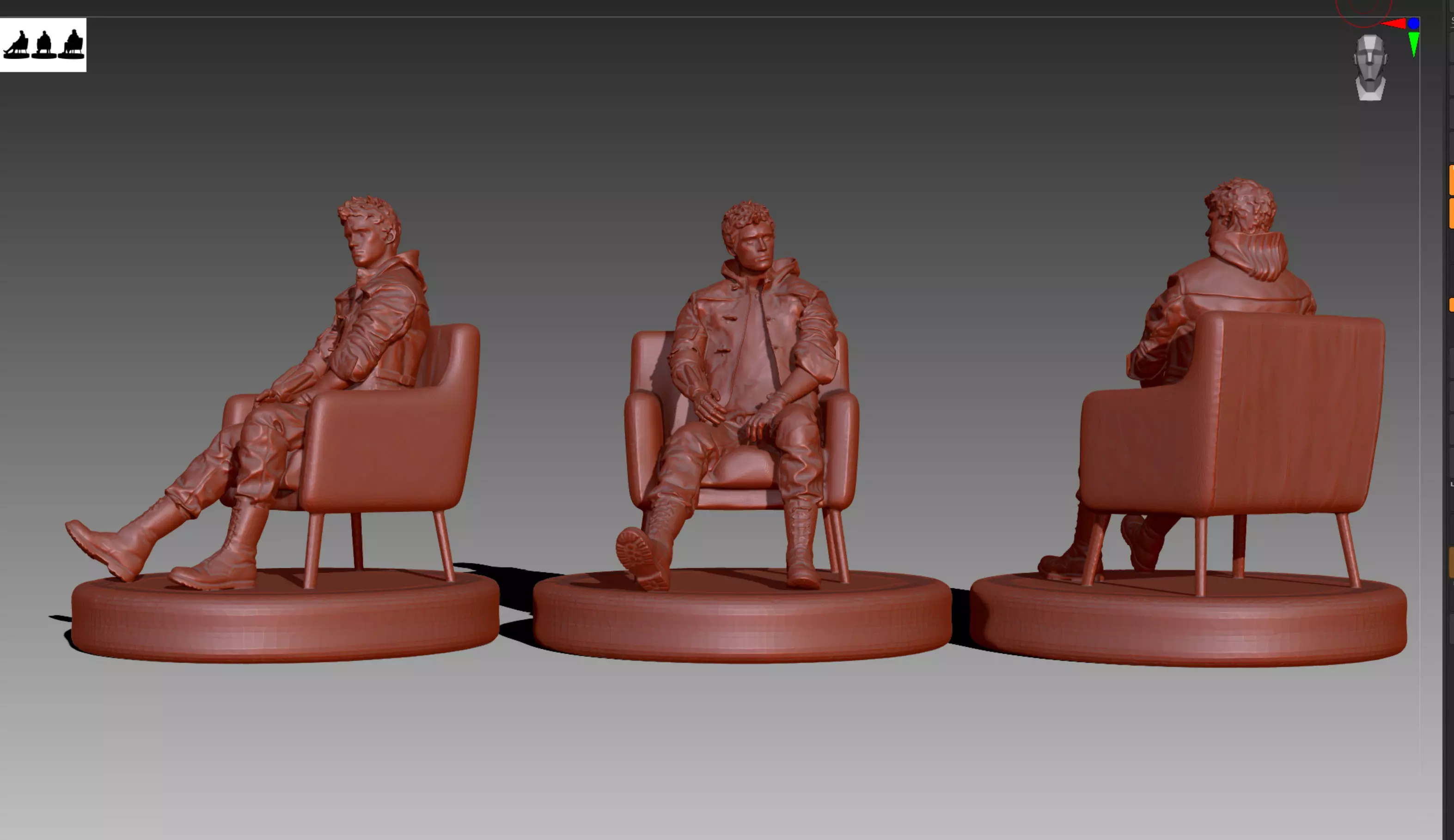 Devil May Cry 5 Nero STL and OBJ 3D print model_0