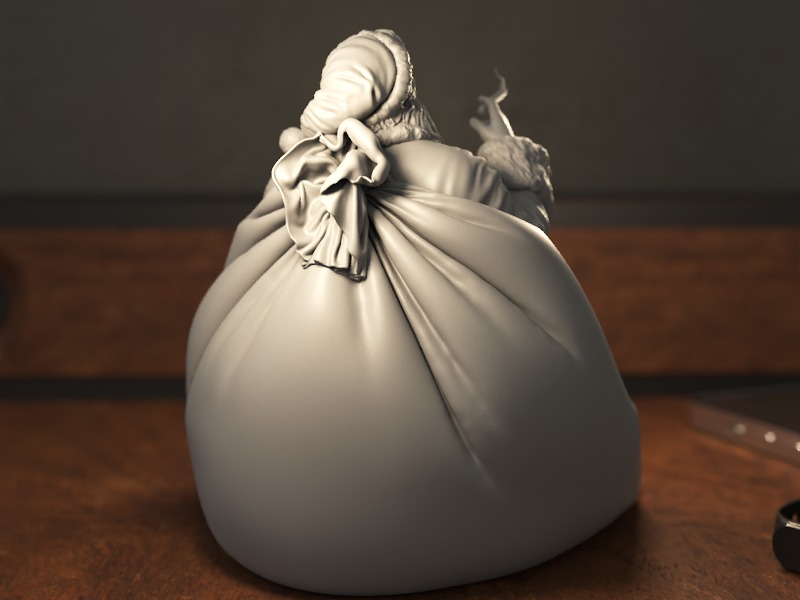 Santa 3D print model_4