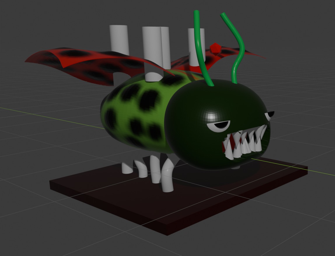 The Red Menace and the Lady Bud 3D model_3