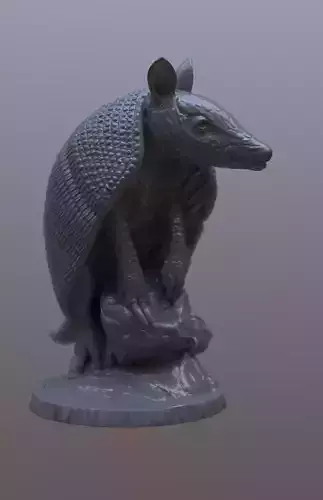 armadillo 3D print model
