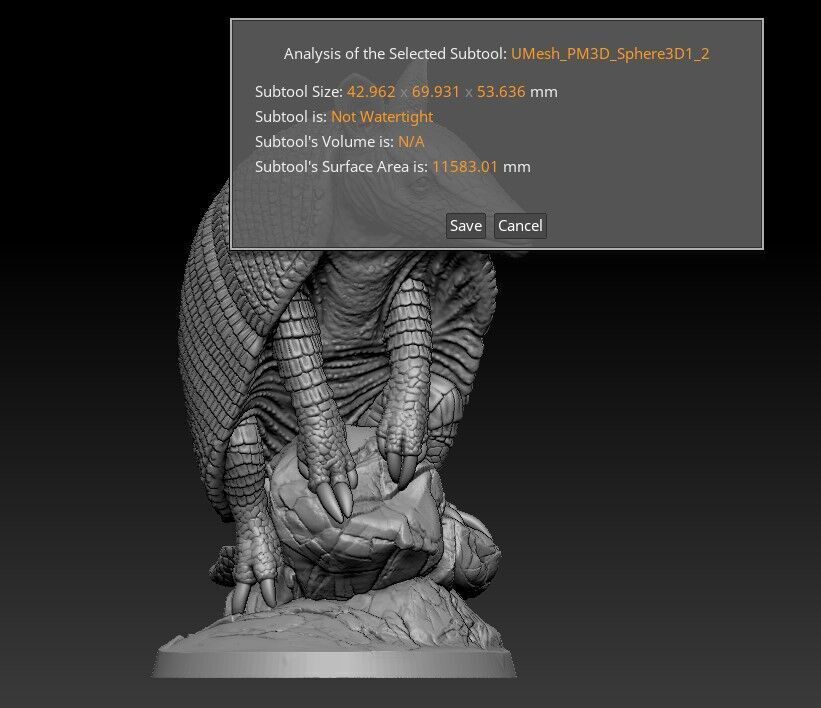 armadillo 3D print model_14